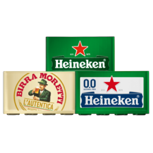 Heineken, Heineken 0.0% of Birra Moretti 